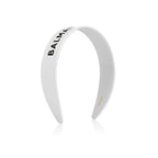 Balmain - Serre Tête Logo blanc