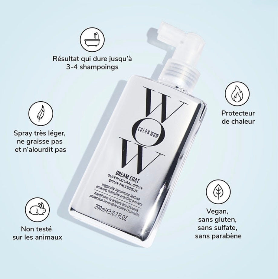 Color Wow - Dream Coat Supernatural Spray (Soin Anti-Frisottis Effet Miroir)