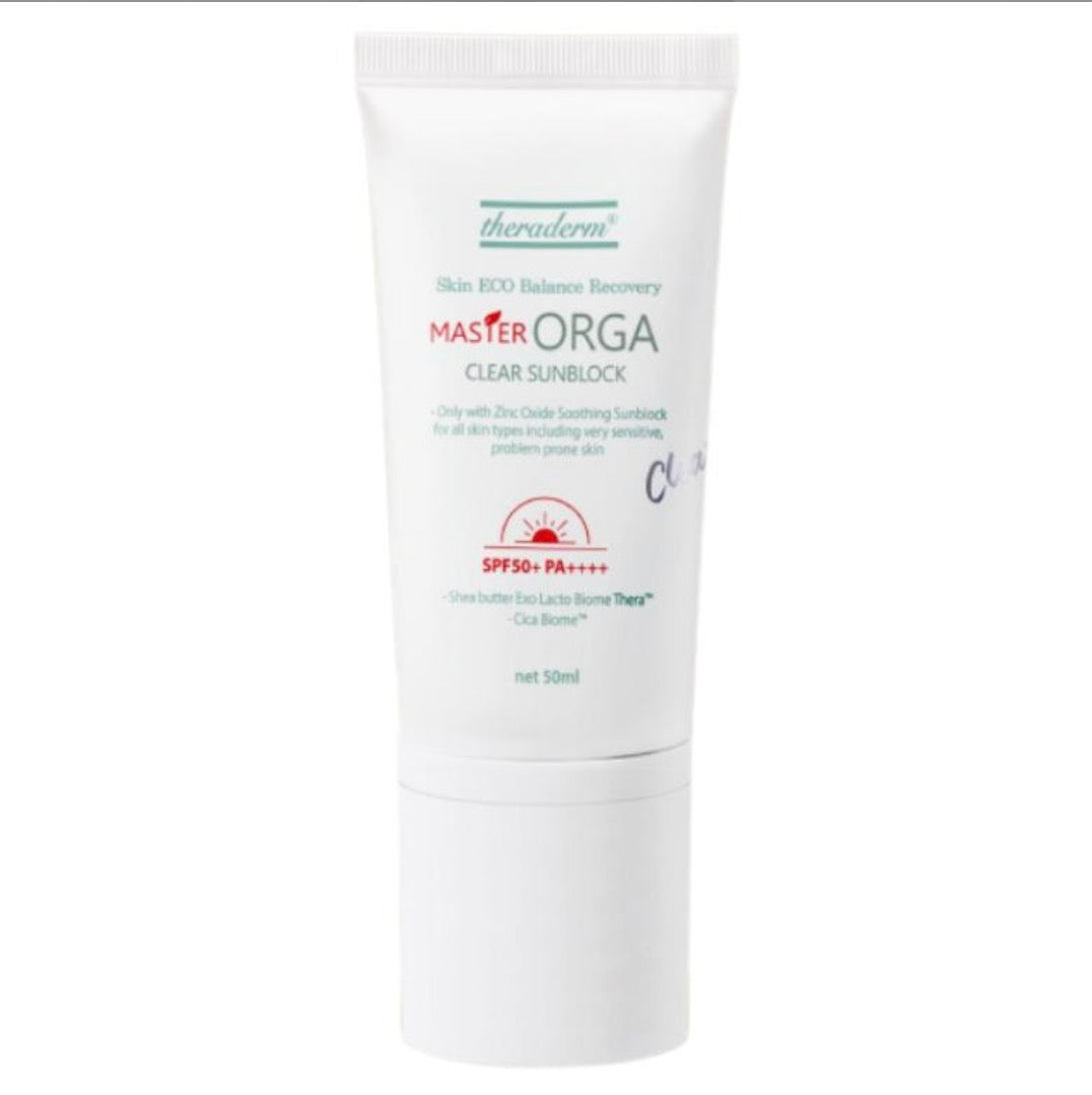 Theraderm - Master ORGA Clear Sunblock SPF50+ PA++++