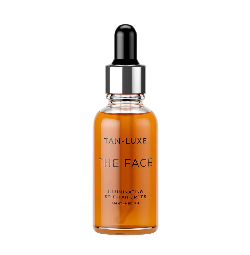 Tan-Luxe - The Face (Gouttes Auto-Bronzantes Sur Mesure) Teinte Light / Medium | Pâle / Moyen